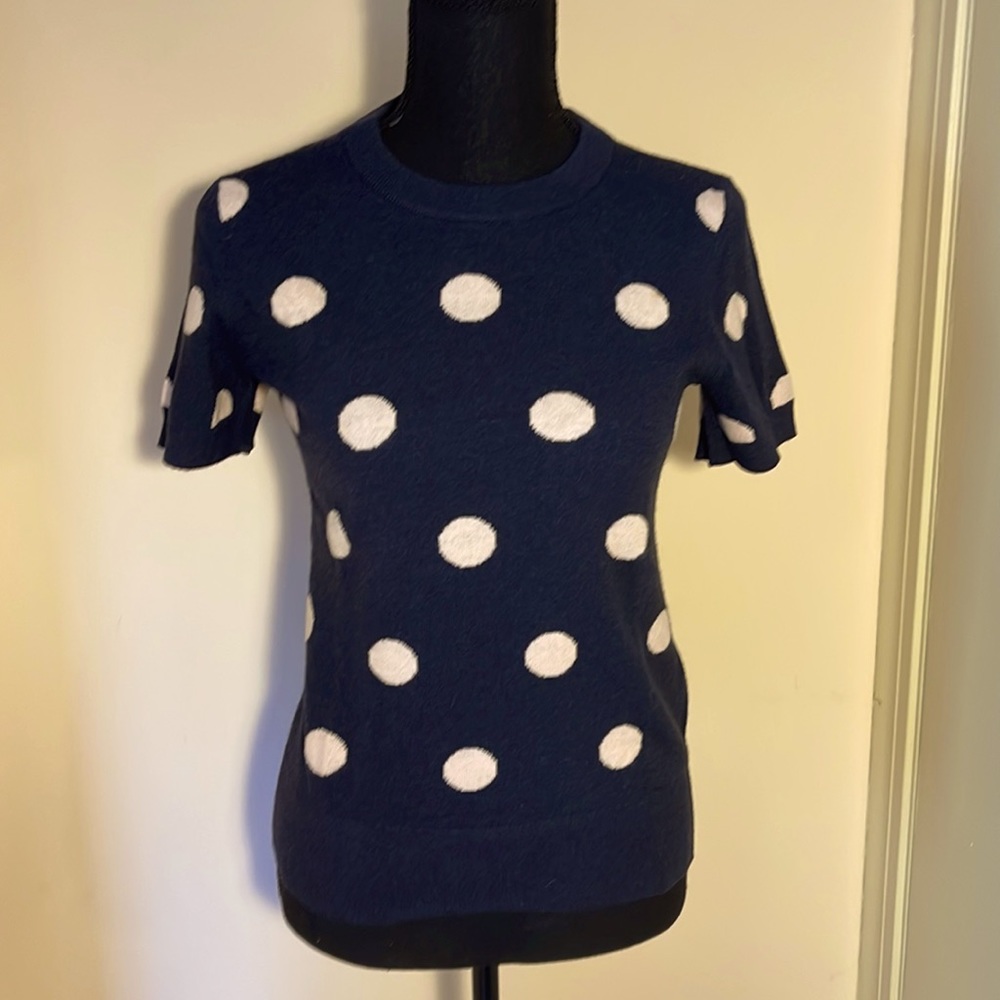 Kate Spade polka dot sweater.